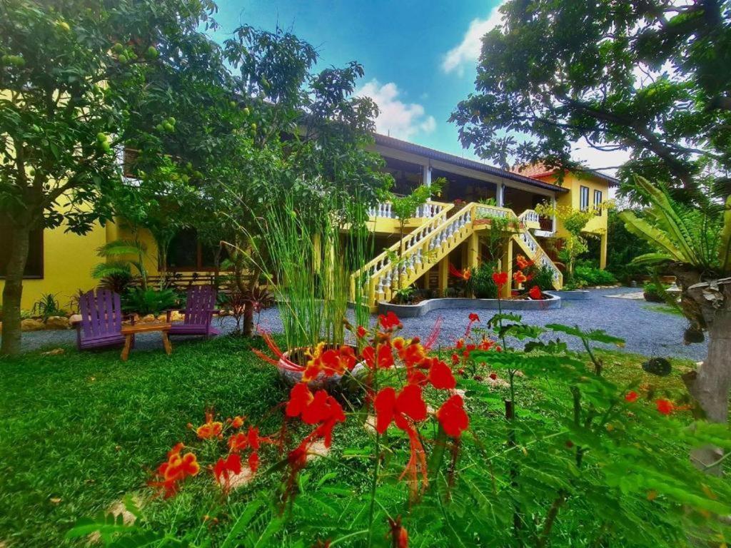 Villa Romduol Кампот Екстериор снимка